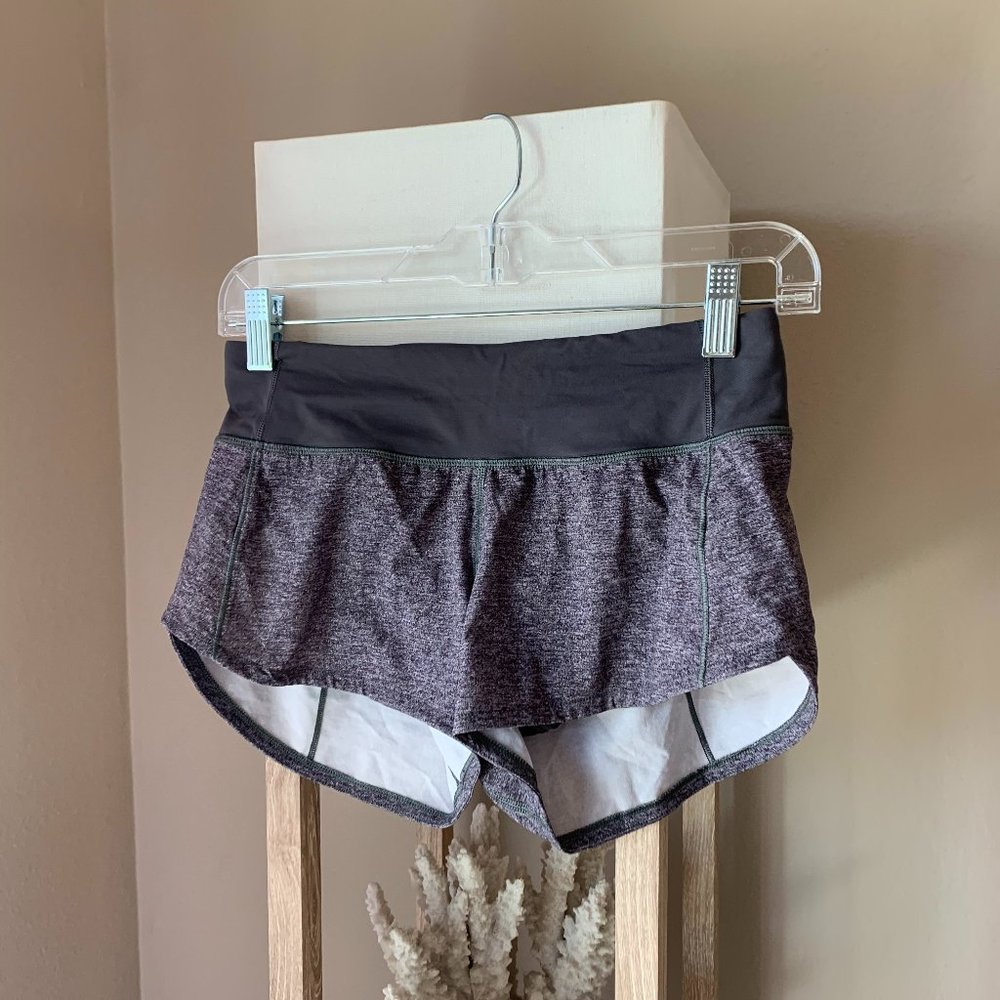 LULULEMON | Grey lightweight running shorts